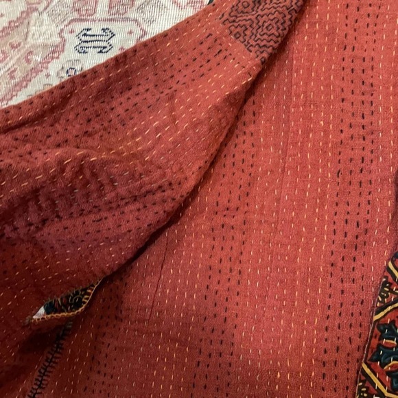 Vintage unique oversized printed vest medium-large - Picture 4 of 5